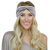 Picture of Tobeffect Headbands for Women Non Slip for Short Hair. Yoga Workout Running Sport Elastic Hair Bands for Women's Hair Twist Turban Hair Wrap for Girls
