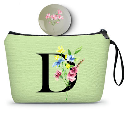 Picture of SEAMOON Women Gifts for Birthday,Unique Gifts for Women,Teenage Girl Gifts,Sister Gifts,Friends Gifts,Makeup Bag with Mirror,Birthday Gifts for Friends Female,Personalized Gifts,D