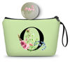 Picture of SEAMOON Personalized Makeup Bags for women,Birthday Gift for Mom,Initial Gifts,Monogrammed Gifts for Women,Bride Gifts,Sister Birthday Gift Ideas,Teen Gifts for Girls,Personalized Gifts,O