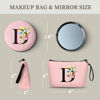 Picture of SEAMOON Women Gifts for Birthday,Unique Gifts for Women,Teenage Girl Gifts,Sister Gifts,Friends Gifts,Makeup Bag with Mirror,Birthday Gifts for Friends Female,Personalized Gifts,Christmas Gifts,D