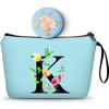 Picture of SEAMOON Birthday Gifts for Mom,Aunt,Teacher, Sister, Friend, Makeup Bag, Thank You Gifts for Women, Appreciation Gifts for Coworkers, Bride Bridesmaid Makeup Bag with Mirror,Christmas Gifts,K