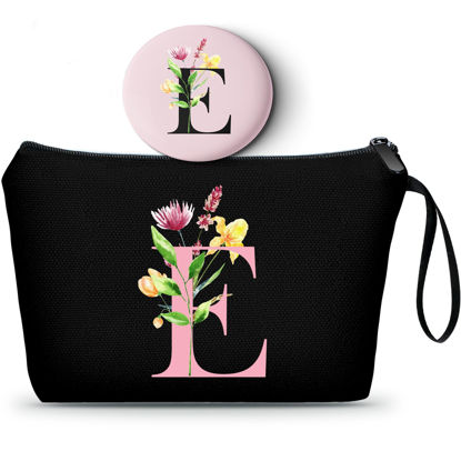 Picture of SEAMOON Gifts for Women Birthday Unique,Makeup Bag,Maid of Honor Gifts,Friendship Gifts for Women,Sister Birthday Gifts from Sister,Bridesmaid Bride Cosmetic bag with Mirror,Christmas Gifts,E