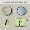 Picture of SEAMOON Gifts for Women Birthday Unique,Makeup Bag,Maid of Honor Gifts,Friendship Gifts for Women,Sister Birthday Gifts from Sister,Bridesmaid Bride Cosmetic bag with Mirror,E