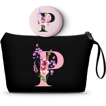 Picture of SEAMOON Gifts for Women Birthday Unique,Friend Gifts for Women,Mom Birthday Gift,Personalized Makeup Bag with Mirror,Bride Gifts,Gifts for Women,Christmas Gifts,P
