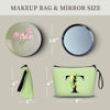 Picture of SEAMOON Gifts for Mom Birthday,Initial Gifts,Monogram Gifts,Gifts for Friends,Makeup Bag with Mirror,Bride to be Gifts,Sisters Gifts from Sister,Womens Gifts Unique,Personalized Gifts,T