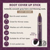 Picture of Style Edit Root Touch Up Stick for Light Brown Hair, Root Concealer for Gray Hair Coverage, Temporary Hair Color, Premium Hair Shading Sponge Pen, Hair Makeup Root Cover Up, 0.11 oz Stick 2 Pack