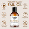 Picture of Pure Australian Emu Oil - All Natural 6X Refined for Face, Skin and Hair - Highly Effective Hydration for Sensitive Skin and Hair Growth - Perfect for Scars and Blemishes - 2 Fl Oz