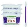 Picture of 900pcs CGR Precision Cotton Swabs with Pointed and Flattened Tip Cosmetic Makeup Applicator(3x300pcs in bags)