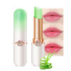 Picture of BINGBRUSH Aloe vera Color Changing Lipstick Queen,Moisturizer Long Lasting Lip Care Lip Balm Magic Lip Gloss Lip Tint Stain Glossly Makeup Lipstick Set for Women (1pc Aloe vera)