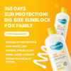 Picture of Derma B Everyday Sun Block Large Size Sunscreen SPF50+ PA++++ 6.71 Fl Oz, 200ml Fast-Absorbing Lightweight SPF Moisturizer, Facial Body Non-Sticky for Dewy Skin, Korean Protection Lotion