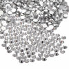 Picture of NCB 3000pcs Flatback Round Glass Nail Art Rhinestones Crystal for DIY Making Accessories Shoes, Clothes, Face Art, Bags, Manicure (Labrador, SS6 3000pcs)