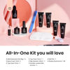 Picture of Beetles Poly Extension Gel Nail Kit, 4 Colors Nude Pink Neutral Poly Nail Gel With Base Top Coat Trendy Nail Manicure Enhancement All In One Poly Nail Gel Kit Valentines Day Gifts for Her