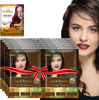 Picture of Herbishh Natural Hair Color Shampoo for Gray Hair - Argan Hair Mask, Travel Size, Long-Lasting Color, Ammonia-Free, 10 Pack + 1 Pack (Dark Brown)