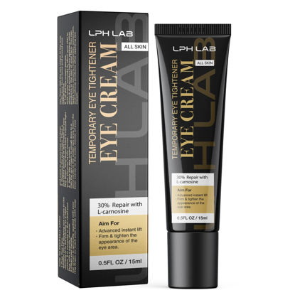 Picture of LPH LAB Temporary Eye Tightener Eye Cream, Instant Reduces Under-Eye Bags, Dark Circles&Puffiness, Anti Aging Fine Lines, Firm That Delicate Skin Under Your Eyes 0.5 oz