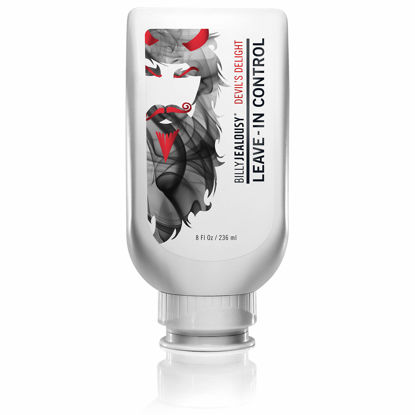 Picture of Billy Jealousy Devils Delight Beard Control Leave in Beard Conditioner for Men with Aloe Leaf Juice, Hops Extract & Witch Hazel, Softens Hair and Skin, Light Hold with Matte Finish, 8 Fl Oz
