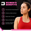 Picture of Jawzrsize Jaw Exerciser for Women - Double Chin Reducer, Facial Toner, Neck Exerciser for Younger and Healthier Look Helps Reduce Stress and Cravings Jawline Trainer (Ladies Kit)