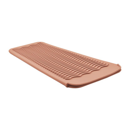 Picture of EIOKIT Silicone Heat Resistant Travel Mat Pouch for Straighteners, Curling Wands, Flat Irons and Hair Styling Tools