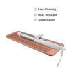 Picture of EIOKIT Silicone Heat Resistant Travel Mat Pouch for Straighteners, Curling Wands, Flat Irons and Hair Styling Tools