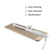 Picture of EIOKIT Silicone Heat Resistant Travel Mat Pouch for Hair Straightener, Crimping Iron, Curling Wand, Flat Iron, and Styling Tools