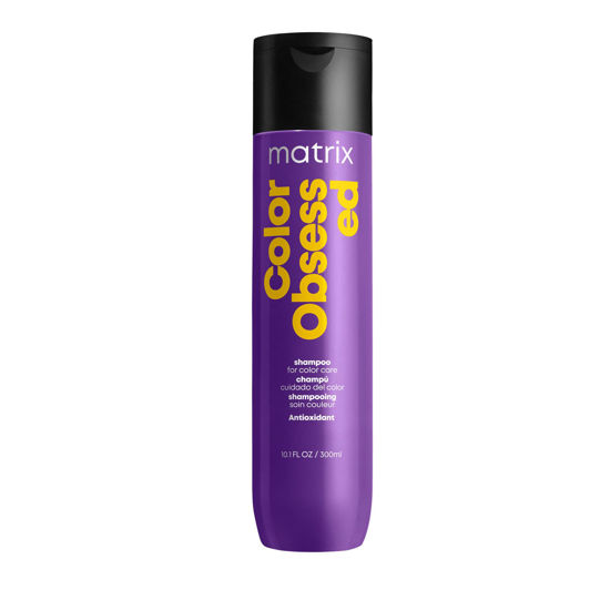 Picture of Matrix Color Obsessed Antioxidant Shampoo | Enhances Hair Color & Prevents Fading | For Color Treated Hair | Cruelty Free | Salon Shampoo | Packaging May Vary | 10.1 Fl. Oz. | Vegan