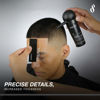 Picture of The Rich Barber N'Hance Pro Barber Kit I - Professional 3-in-1 Hair & Beard Styling Set - Keratin-Infused Hair Building Fibers, Applicator Pump, Application Card - Hairline Enhancer & Volumizing Spray