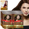 Picture of Herbishh Hair Color Shampoo for Gray Hair-Natural Hair Dye Shampoo with Argan Hair Mask-Travel size-Colors Hair in Minutes-Long lasting colour-10pack+1pack-Ammonia-Free (Light Brown)