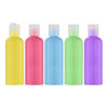Picture of owlyee 3.4 oz Travel Bottles for Toiletries, Empty Travel Size Containers Tsa Approved, 5PCS Small Plastic Shampoo Bottles with Labels (100ml)