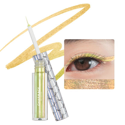 Picture of CHARMACY Chameleon Liquid Eyeliner, Liquid Glitter Eyeliner, Highly Pigmented, Metallic MultiColor Shifting waterproof Eyeliner, Ultra-Fine Tip, Longwearing, Smudge-proof (#302)