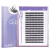 Picture of GAQQI Lash Clusters, GQ19 Individual Lashes 168pcs C Curl, DIY Lash Extension 12mm Length Only False Eyelash Clusters, Natural & Wispy Lash Wisps (GQ19,C Curl,12mm)