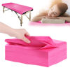 Picture of 31" x 71" Disposable Bed Sheets for Massage Table Waterproof Massage Table Sheet Soft Non Woven Fabric SPA Bed Cover Breathable for Massage Beauty Tattoos 50PCS (Pink)