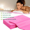Picture of 31" x 71" Disposable Bed Sheets for Massage Table Waterproof Massage Table Sheet Soft Non Woven Fabric SPA Bed Cover Breathable for Massage Beauty Tattoos 50PCS (Pink)