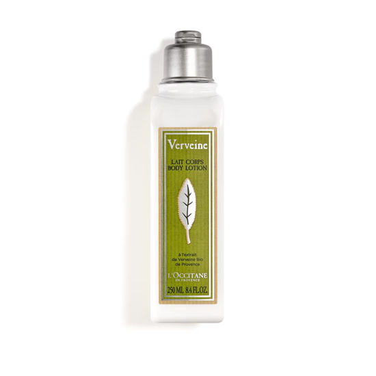 Picture of L'OCCITANE Verbena Body Lotion: Refreshing Lemon Scent, Softening, Moisturizing, Shea Butter & Organic Verbena Leaf Extract, Vegan