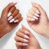 Picture of OPI xPRESS/ON Editor in Chic | Velvet Pink Long Almond Press On Nails | With Nail Glue | Long Lasting, Reusable, Non-damaging