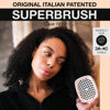 Picture of Janeke Original Patented Superbrush Detangler Brush Anti-static Hairbrush Easy For Wet or Dry Use Flexible with Nylon Bristle Great for All Hair Types - Long Thick Curly (Nude)