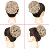 Picture of KETHBE Messy Bun Hair Piece Tousled Updo Hair Buns Extension Elastic Hair Band Hair Pieces Curly Hair Bun Scrunchie For Women (2PCS,Pale Golden Blonde Mix Blonde)