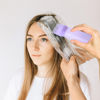 Picture of Cosywell Root Comb Applicator Bottle 6 Ounce 2 Pack Hair Dye Applicator Brush Applicator Bottle for Hair Root Comb Color Applicator Bottle with Graduated Scale (Purple)