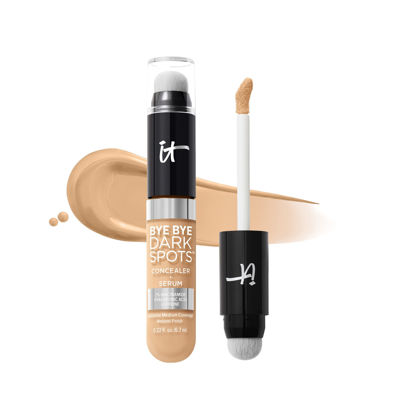 Picture of IT Cosmetics Bye Bye Dark Spots Concealer + Brightening Serum - 2% Niacinamide, Hyaluronic Acid & Caffeine - Medium Coverage, Natural Finish, All Skin Types - 23 Light Warm, 0.22 fl. oz