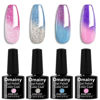 Picture of Omainy Gel Nail Polish Set,Color Changing Gel Nail Polish Set,Mood Changing Gel Nail Polish Set,Shellc Uv Gel Nail Polish,Temperature Change Gel Polish Set,Soak Off Uv Led Nail Polish Salon Art(4001)