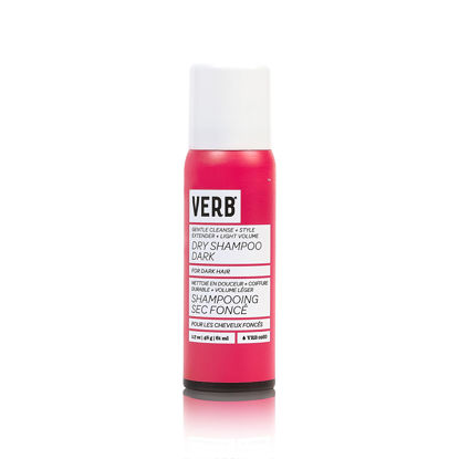 Picture of VERB Dry Shampoo Dark Tones - Gentle Cleanse, Style Extender & Light Volume - Refreshing Dry Shampoo Spray Removes Oil & Adds Volume - Vegan, Sulfate Free Dry Shampoo for Light Tones, 61ml / 1.7 oz