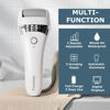 Picture of Electric Foot Callues Remover - FSA&HSA Eligible, Portable Electric Foot Files with 3 Heads, Rechargeable Feet File for Foot Care, Waterproof Deadskin Remover, Pedicure Tool for Dry and Crack Feet