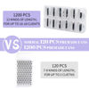 Picture of WENDY LASHES Eyelashes 1200PCS False, Premade Fans 16D Volume, Loose Promade D Curl, Mixed 9-20mm, Silk Material, Natural, Individual, 1.0582 Ounce
