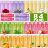 Picture of RBUGR 84 Pack of Lip Balm, 12 Flavored Lip Balms Natural Organic Vitamin E Lip Balm Pack for Dry Cracked Lips, Moisturising Lip Balm Bulk Gifts Stocking Stuffers Party Favors(4.2g/0.15oz)