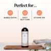 Picture of Luxurious Lavender Bubble Bath for Women - Sulfate Free Lavender Vanilla Bath Bubbles for Women Relaxing Bath Foam with Chamomile Calendula and Sage - Aromatherapy Bubble Bath Foaming Bath Oil for tub