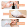 Picture of 2oz Foam Pump Bottle (30PCS) Empty Travel Foaming Dispenser for Hand Soap, Lash Cleanser, Shampoo (60ml, Rose Gold &Black