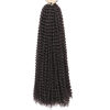 Picture of Passion Twist Hair 24 Inch 8 Packs Passion Twist Crochet Hair Braiding Hair Long Bohemian Spring Twist Hair Crochet Braids Synthetic Hair Extension (24 Inch, 99J)