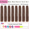 Picture of Passion Twist Hair Brown 20 Inch 8 Packs Passion Twist Crochet Hair Long Bohemian Crochet Braids (20 Inch, 30#)