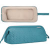 Picture of KarSyon Shark Flex Style Case for Dyson Airwrap Hair Dryer Brush Revlon Hair Tools Travel Bag Carrying Case Flat Curling Iron Organizer (Teal Blue)