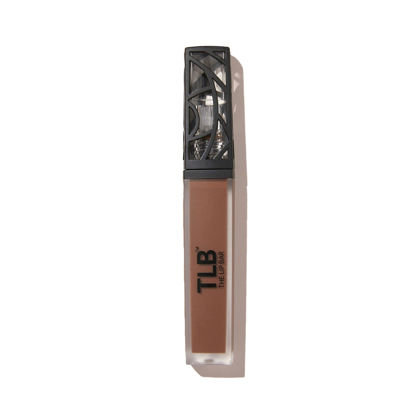 Picture of The Lip Bar Vegan Liquid Matte Lipstick, High Pigment Color & Long-Lasting with 8-12 Hours of Wear, Naturalista - Soft Brown