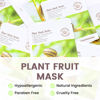 Picture of Kaely 10 Pack Snail Serum Sheet Masks,Hydrating Smoothing Face Masks for Women Men,Facial Mask Skin Care Korean,Moisturize,Brighten,Nourish for All Skin Types,Birthday Christmas Gifts,Set09