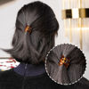 Picture of Cobahom 12 Pcs Small Claw Clips 1.2 Inch Plastic No-Slip Mini Clips for Thin Hair Styling Accessories for Women and Girls (Brown)